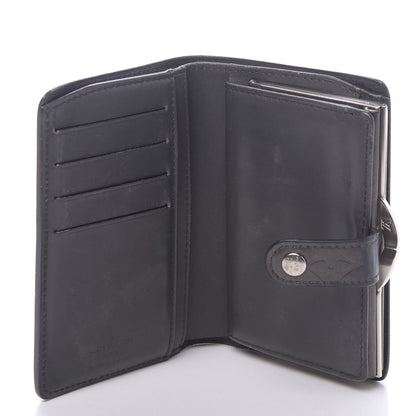 Louis Vuitton Mat Monogram French Purse Wallet Black 5 of 12