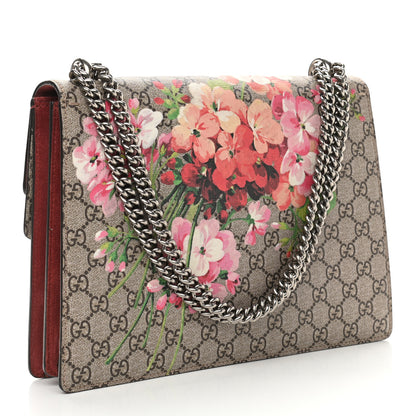 Gucci GG Supreme Monogram Blooms Medium Dionysus Shoulder Bag Beige Multicolor Dry Rose 3 of 11