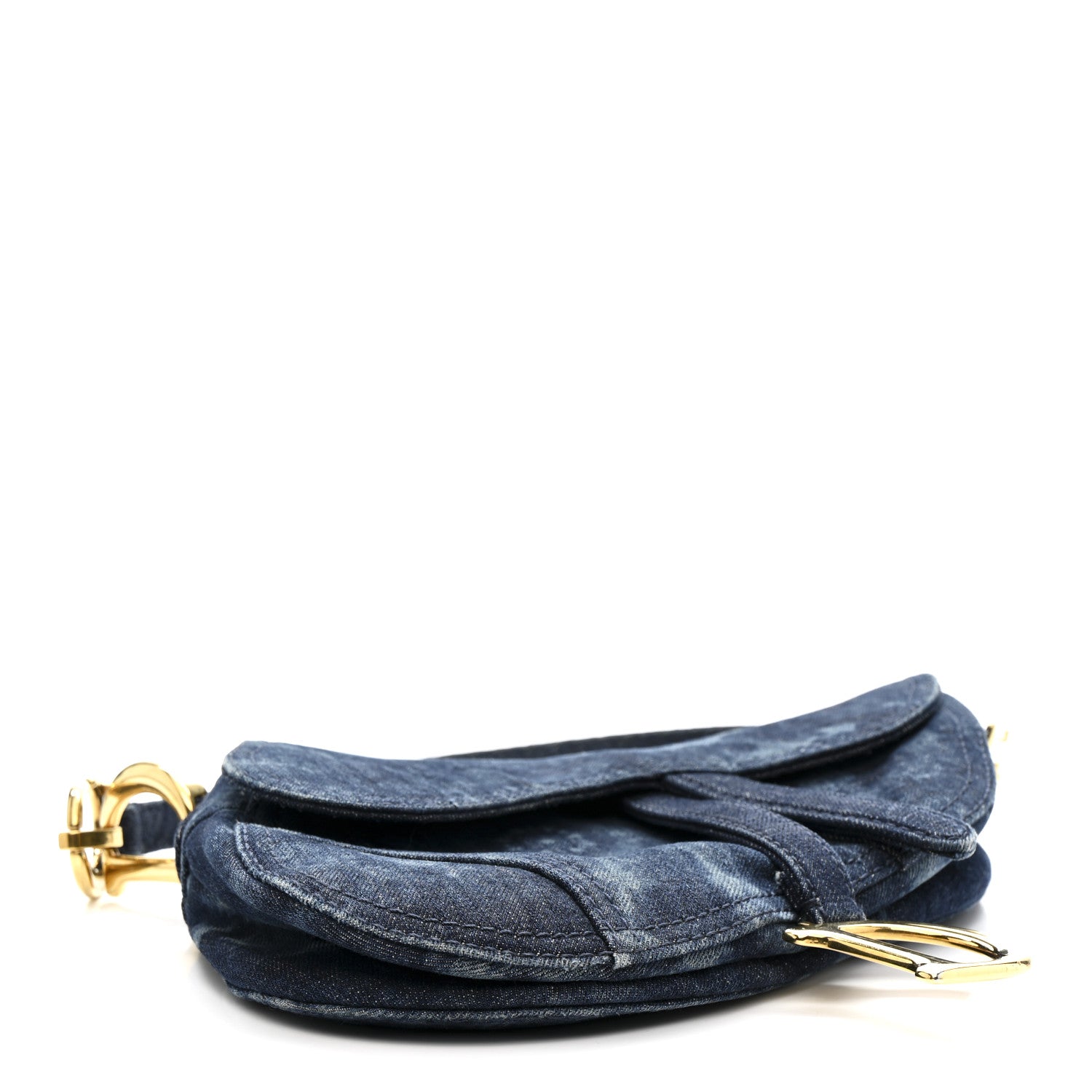 Christian Dior Denim Tie Dye Saddle Bag Blue 1830493 – FASHIONPHILE