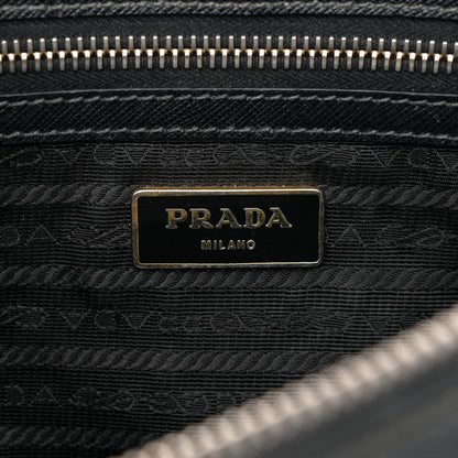 Prada Saffiano Medium Galleria Double Zip Tote Black 6 of 19