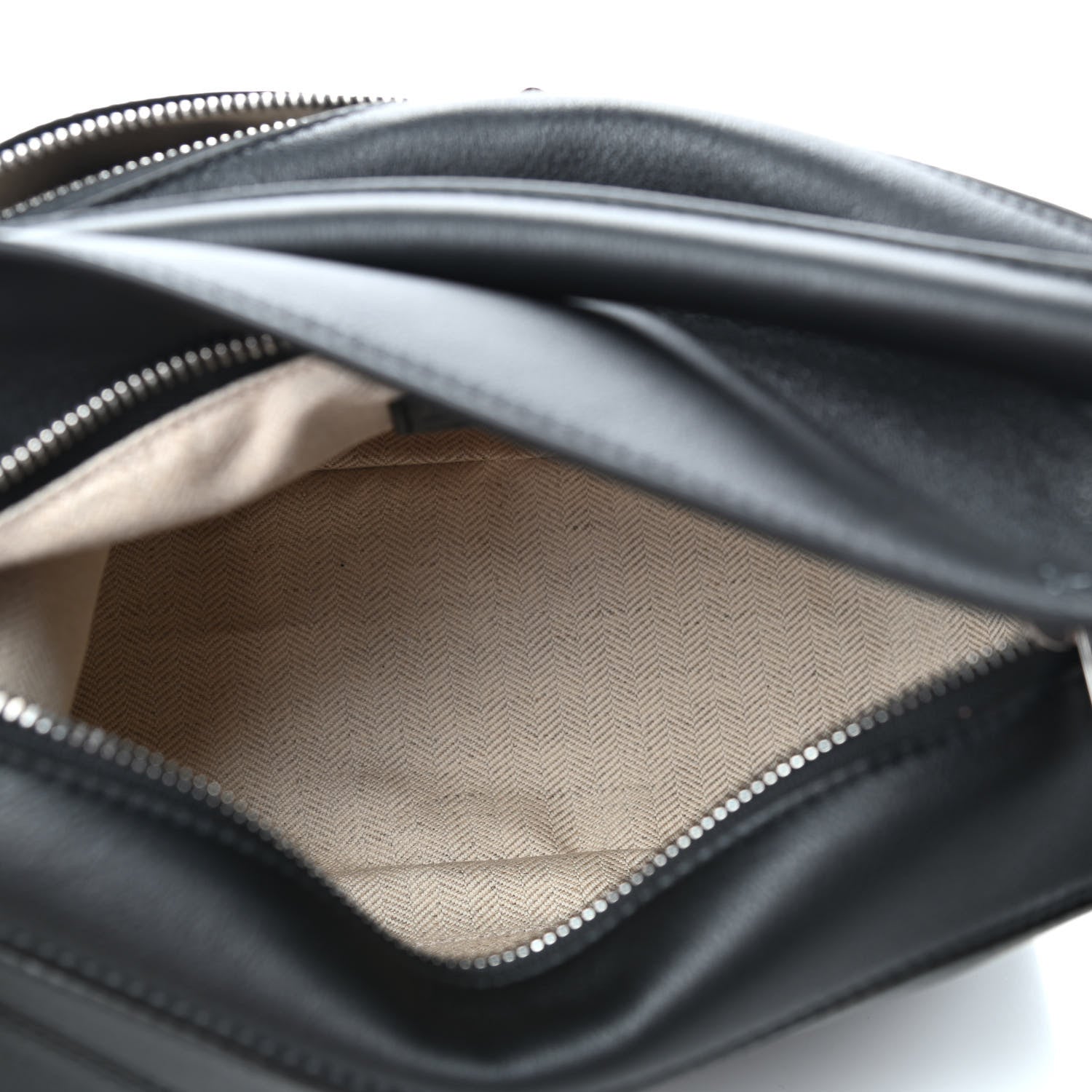 Loewe Calfskin Small Puzzle Bag Black 4 of 4