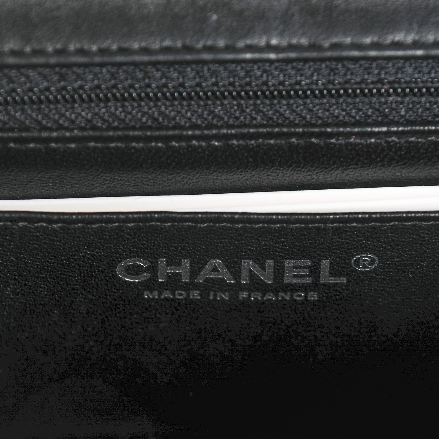 Chanel Lambskin Quilted Mini Square Flap Black 6 of 7