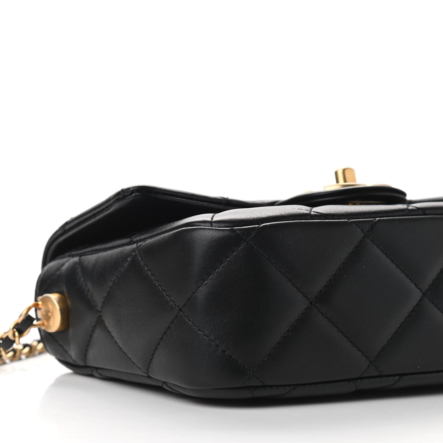 Chanel Lambskin Quilted Mini My Perfect Flap Black 8 of 10
