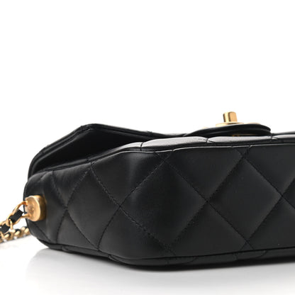 Chanel Lambskin Quilted Mini My Perfect Flap Black 8 of 10