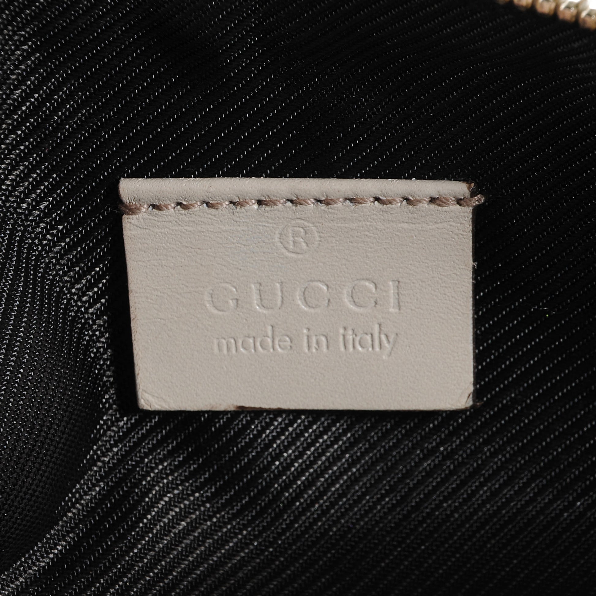 Gucci Guccissima Small Cosmetic Pouch Off White 6 of 7