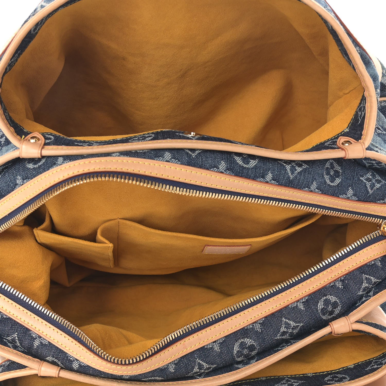 Louis Vuitton Denim Raye Cabas GM 5 of 19