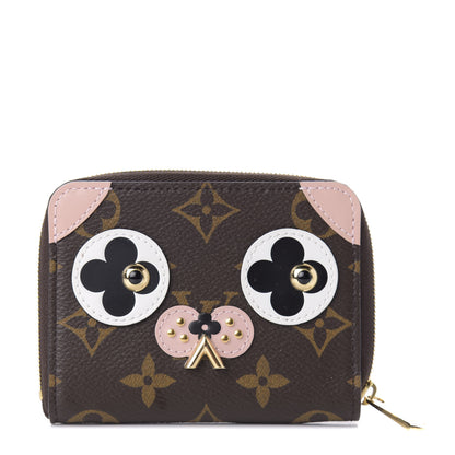 Louis Vuitton Monogram Valentine Dog Zippy Coin Purse 1 of 7