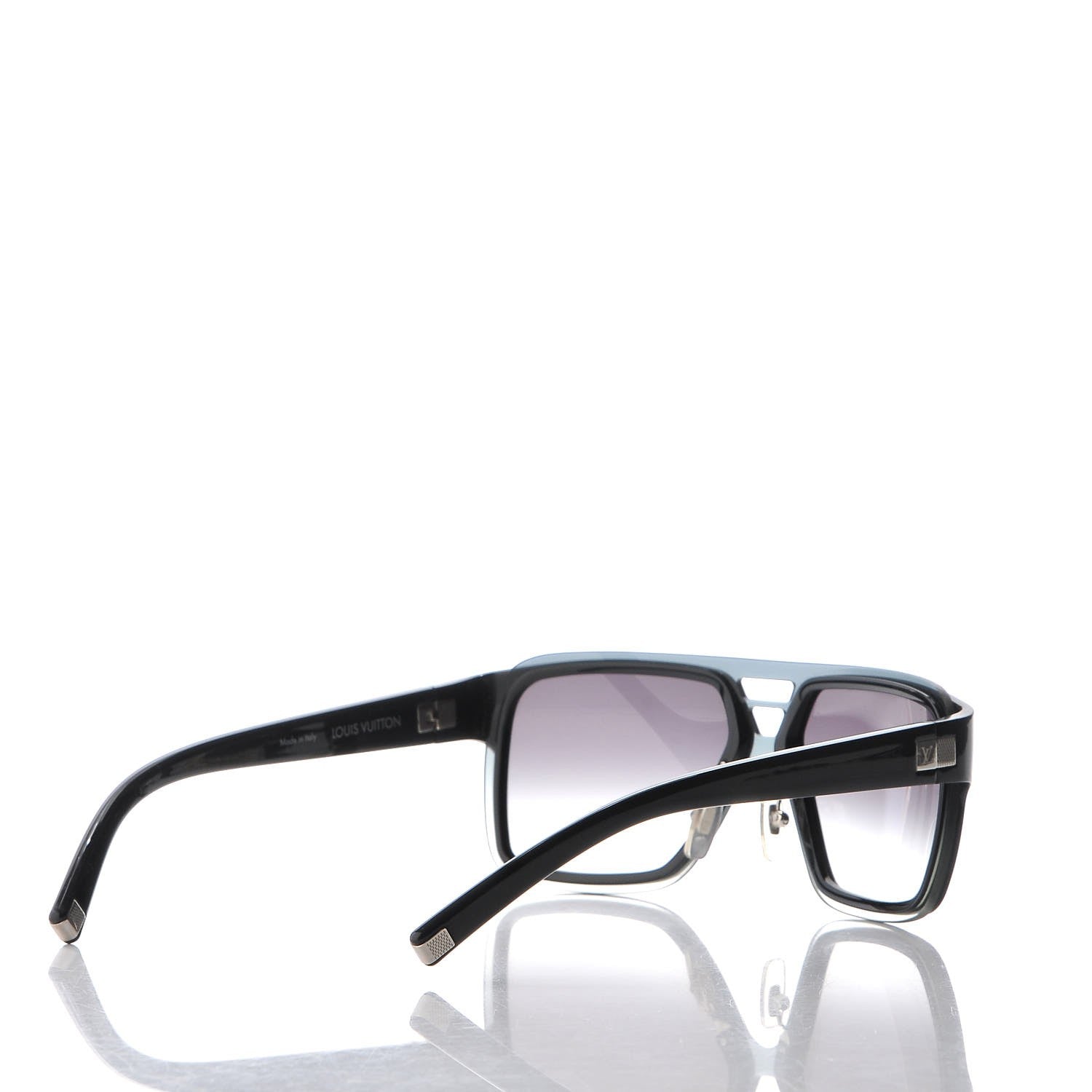 Louis Vuitton Acetate Enigme GM Sunglasses Z0361U Black 4 of 7
