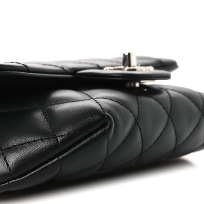 Chanel Calfskin Quilted CC Uniform Flap Belt Bag Black 18 of 27