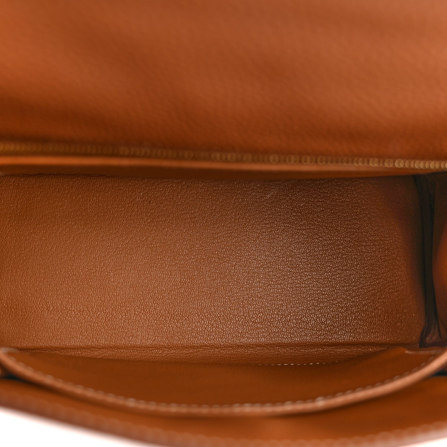 Hermes Togo Kelly Retourne 25 Gold 5 of 16