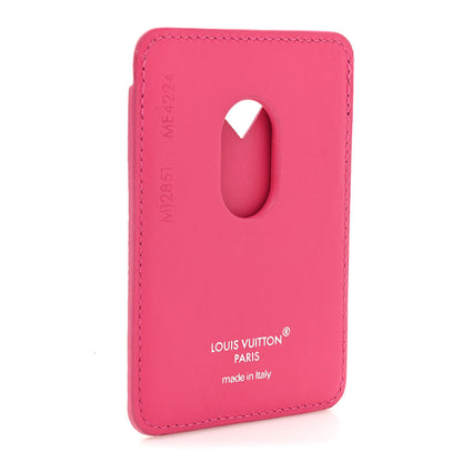 Louis Vuitton Monogram Porte-Cartes Magnet Pondichery Pink 3 of 6