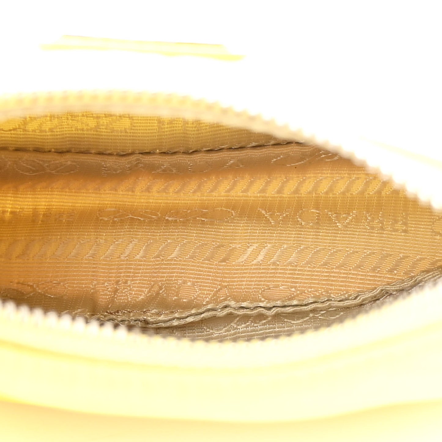 Tessuto Nylon Saffiano Mini Re-Edition 2000 Shoulder Bag Ananas