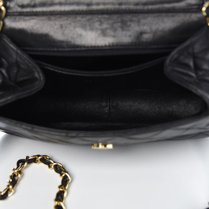 Chanel Lambskin Quilted Tassel Flap Black 5 of 11