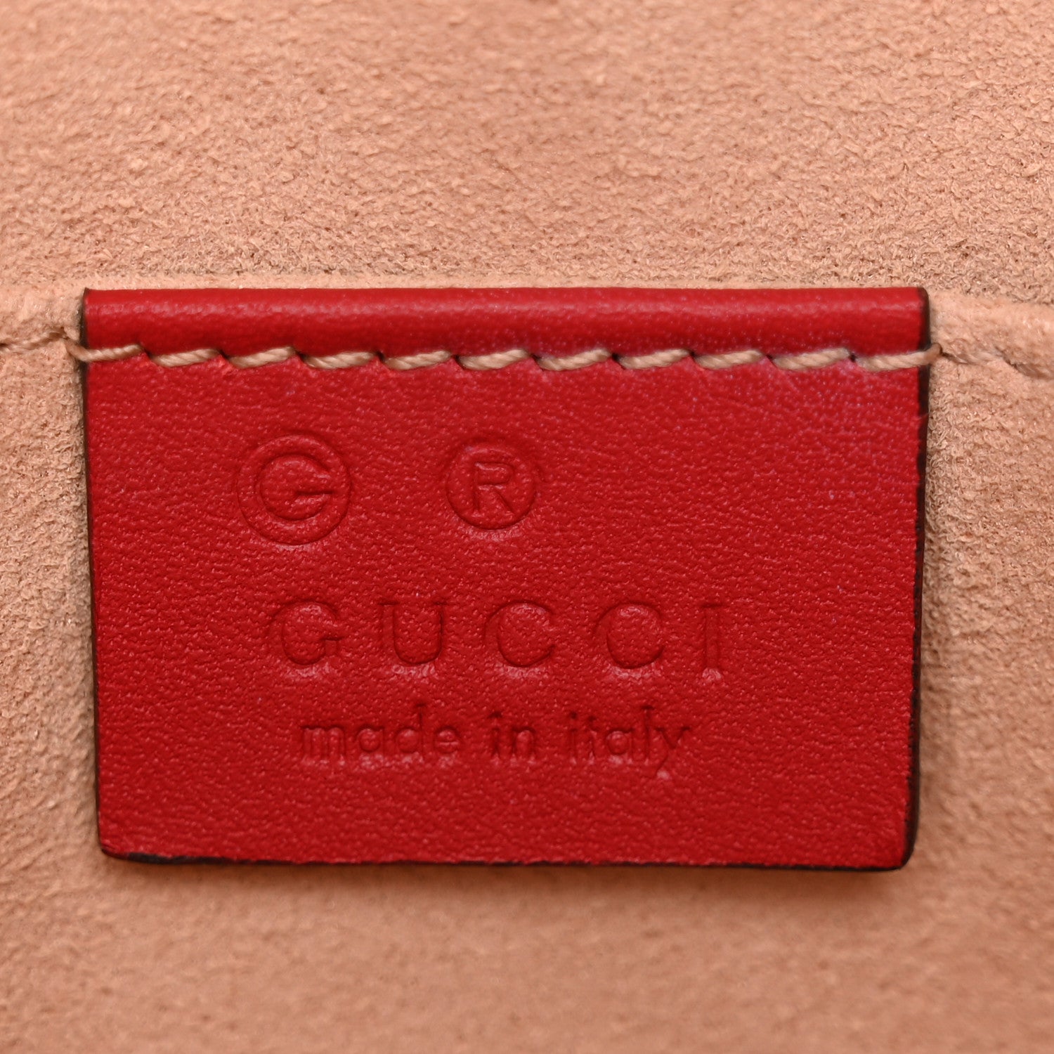 Gucci GG Supreme Monogram Blooms Small Chain Shoulder Bag Beige Blue Navy Hibiscus Red 6 of 11