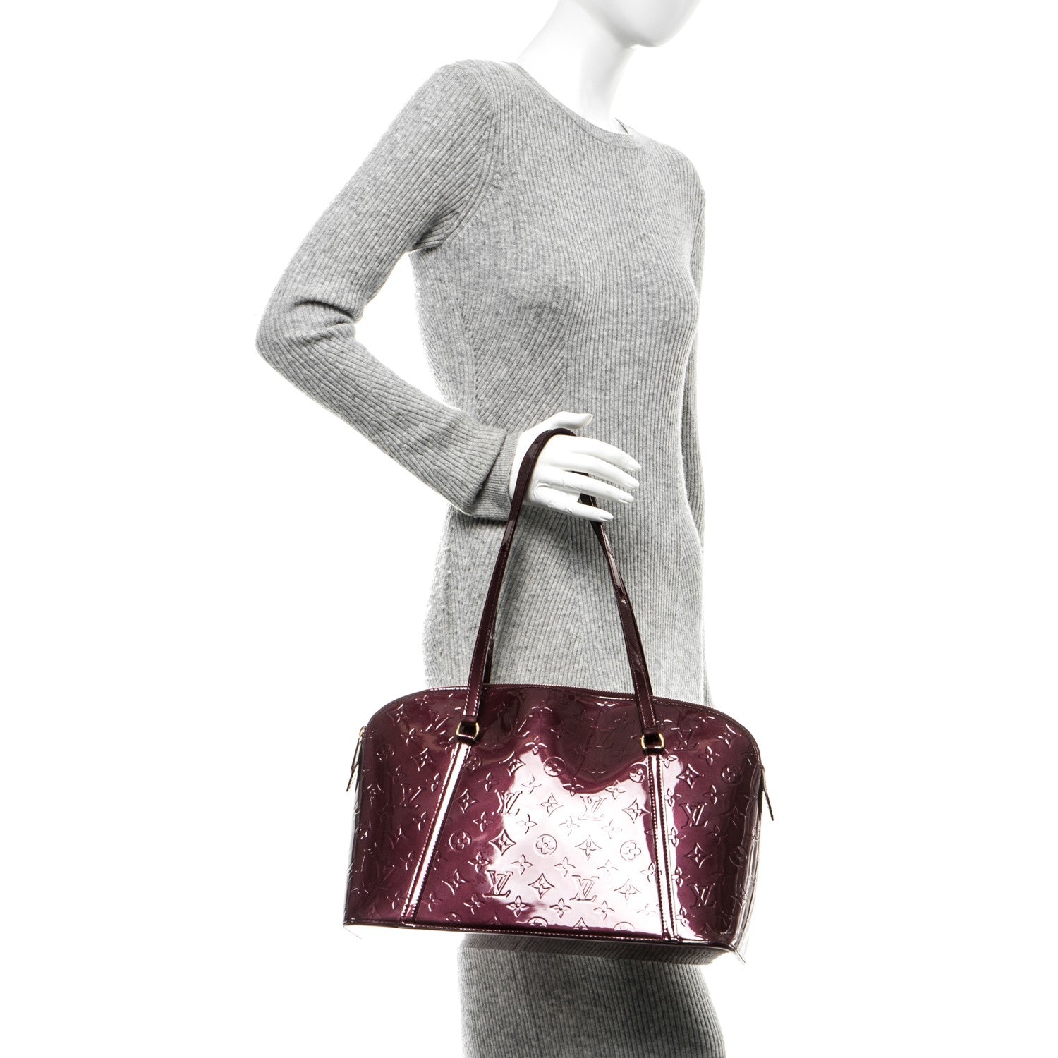 Louis Vuitton Vernis Zipped Avalon Rouge Fauviste 2 of 6