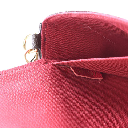 Louis Vuitton Monogram Pochette Felicie Chain Wallet Fuchsia 8 of 10