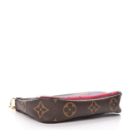 Louis Vuitton Monogram 2017 Christmas Animation Mini Pochette Accessories 4 of 8