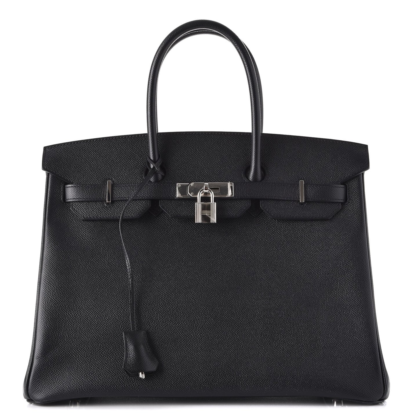 Epsom Birkin 35 Black