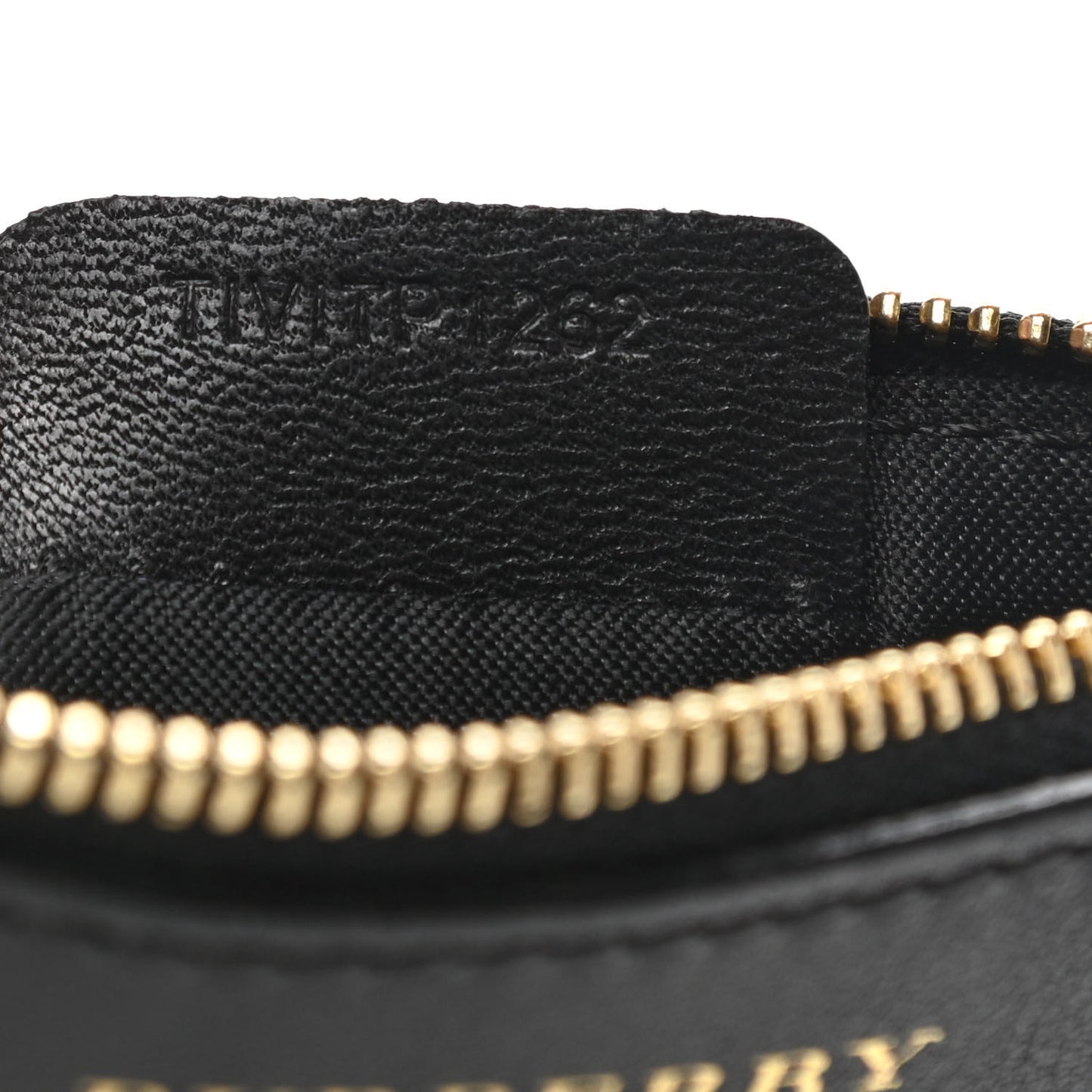 Haymarket Check Zip Pouch Black