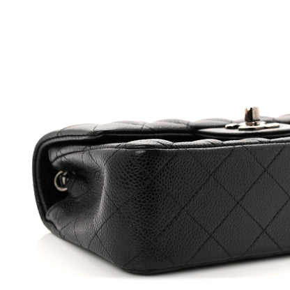 Chanel Caviar Quilted Mini Rectangular Flap Black 8 of 10