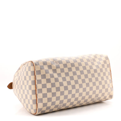Louis Vuitton Damier Azur Speedy 35 4 of 10