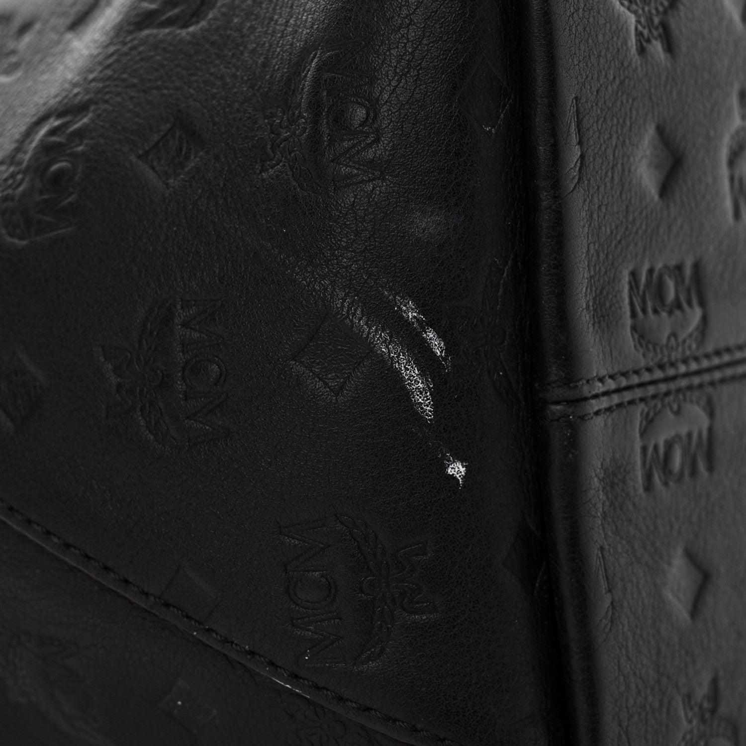 MCM Calfskin Ottomar Large Klara Hobo Black 11 of 12