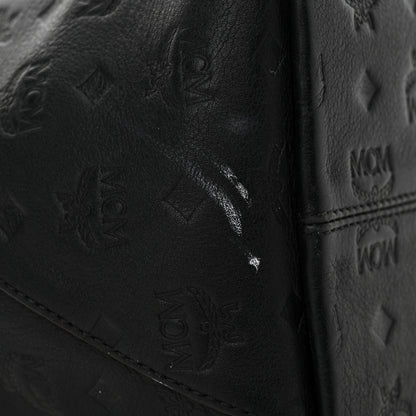 MCM Calfskin Ottomar Large Klara Hobo Black 11 of 12