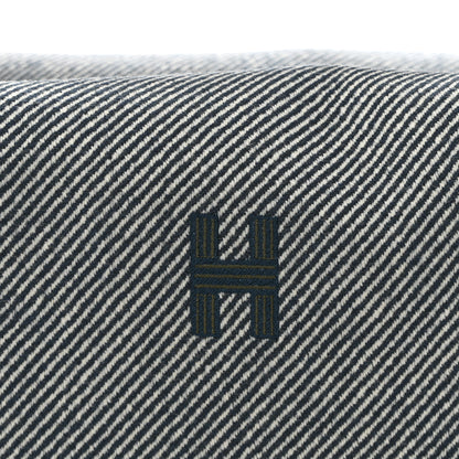 Hermes Wool Large Bride-A-Brac H Natte Pouch Bleu Abysse 7 of 9