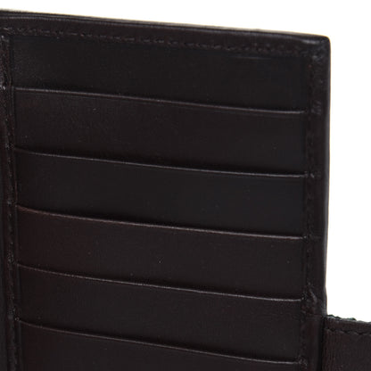 Gucci Monogram Calfskin Ladies Web Continental Wallet Beige Ebony Cocoa 7 of 14