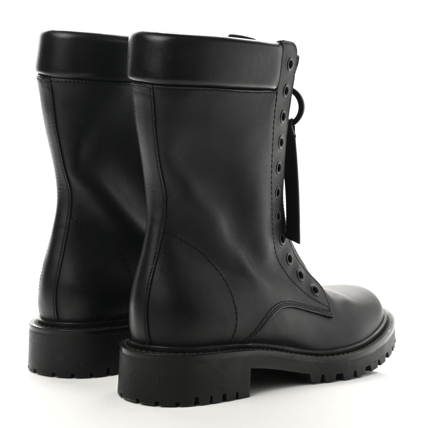 Christian Dior Calfskin Boots 37 Black 4 of 10