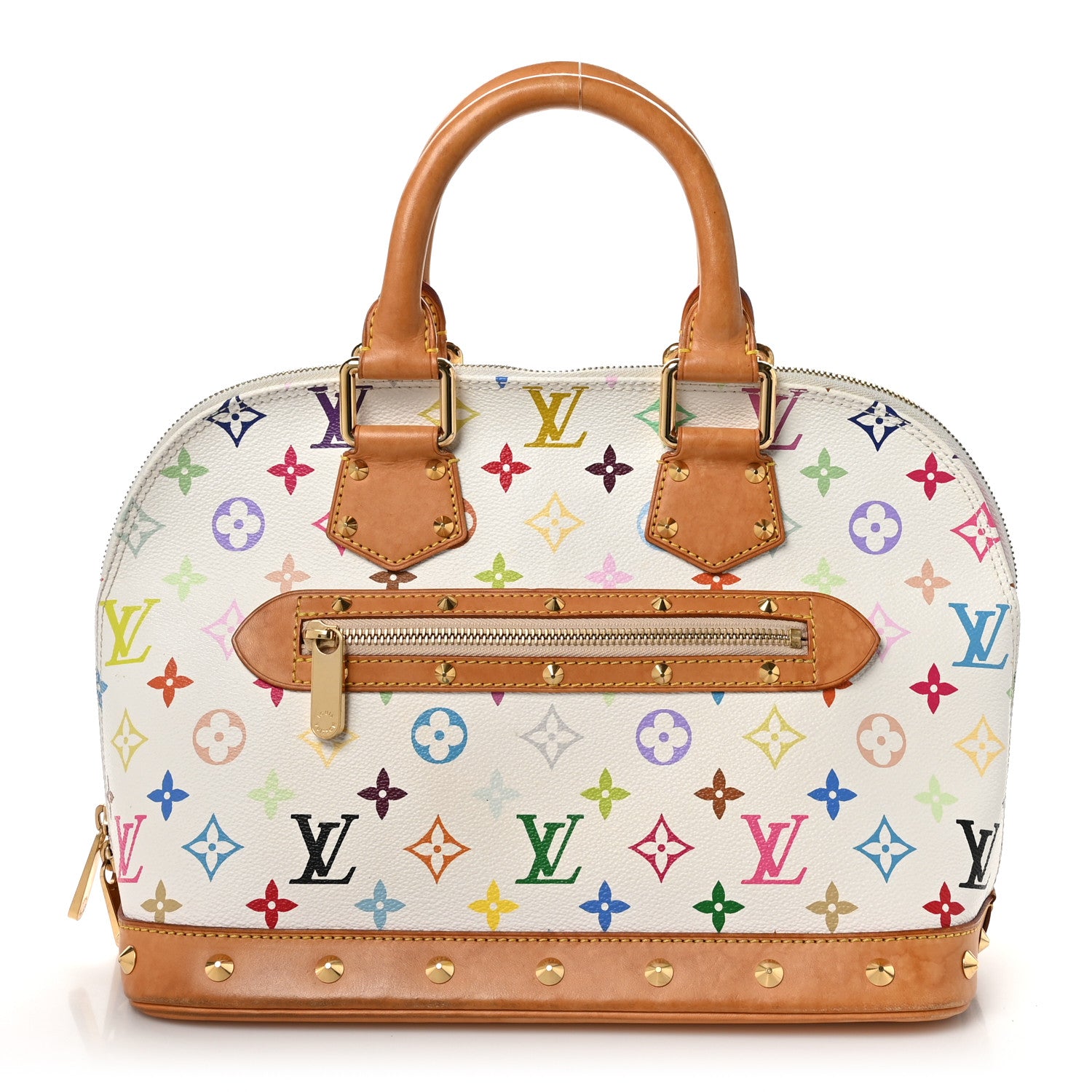 Louis Vuitton Monogram Multicolor Alma White 1 of 12