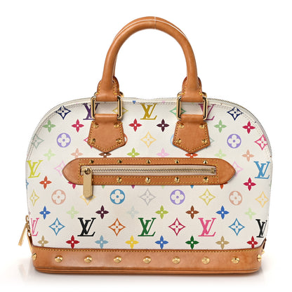 Louis Vuitton Monogram Multicolor Alma White 1 of 12