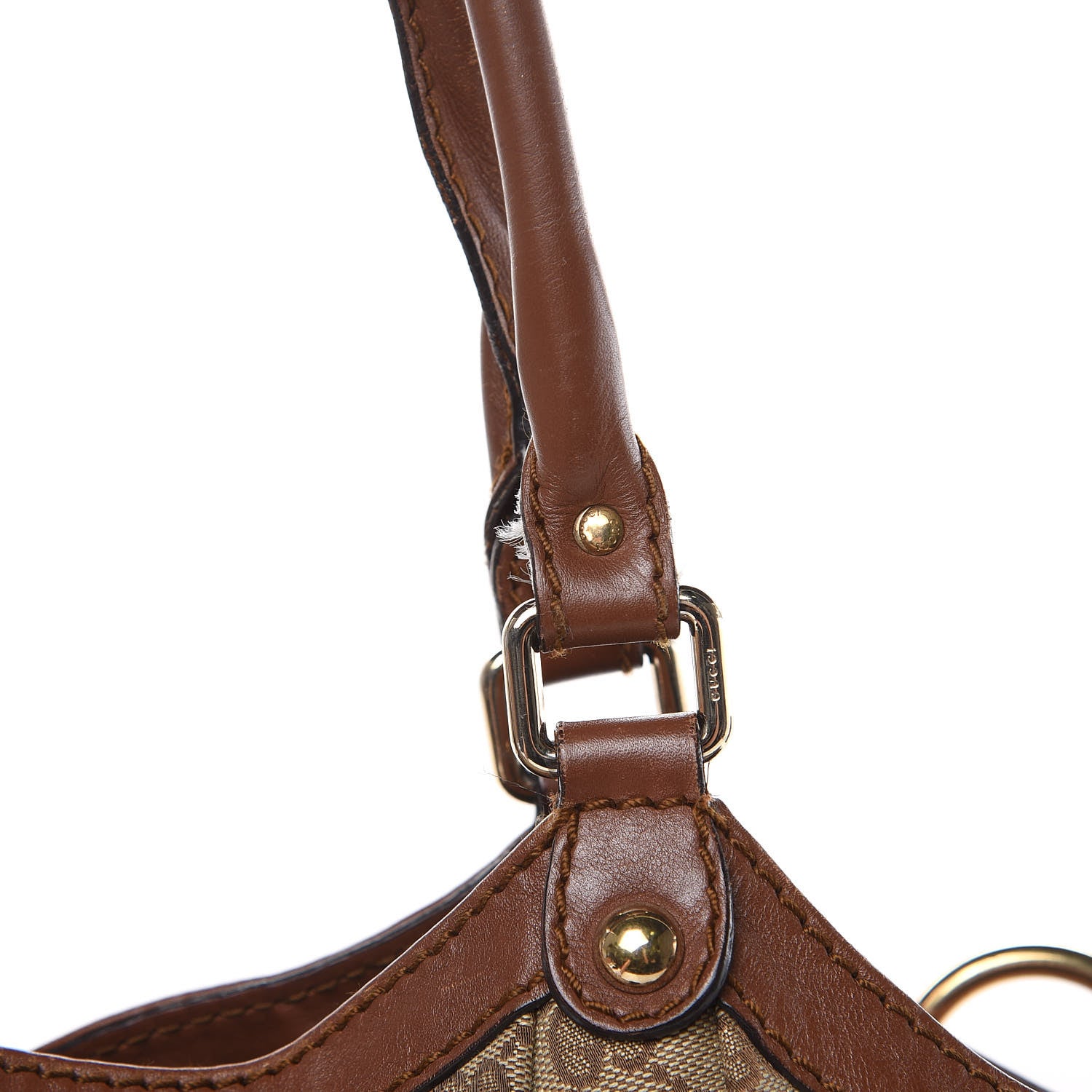 Gucci Monogram Large Sukey Tote Brown 15 of 24