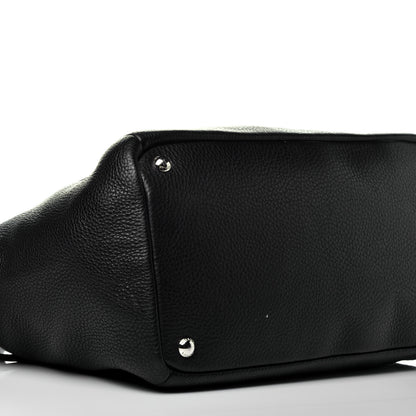 Prada Vitello Daino Shopping Tote Black 8 of 9