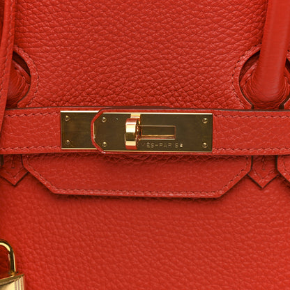 Hermes Togo Birkin 35 Capucine 12 of 13
