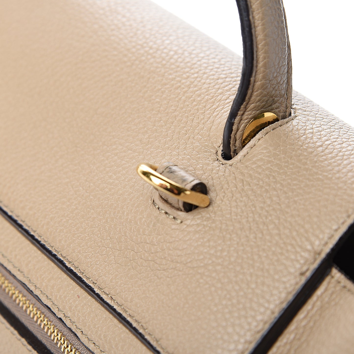Grained Calfskin Mini Belt Bag Dune