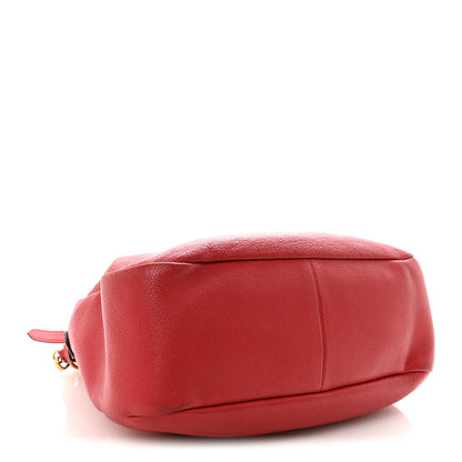 Prada Vitello Phenix Hobo Rosso 4 of 9