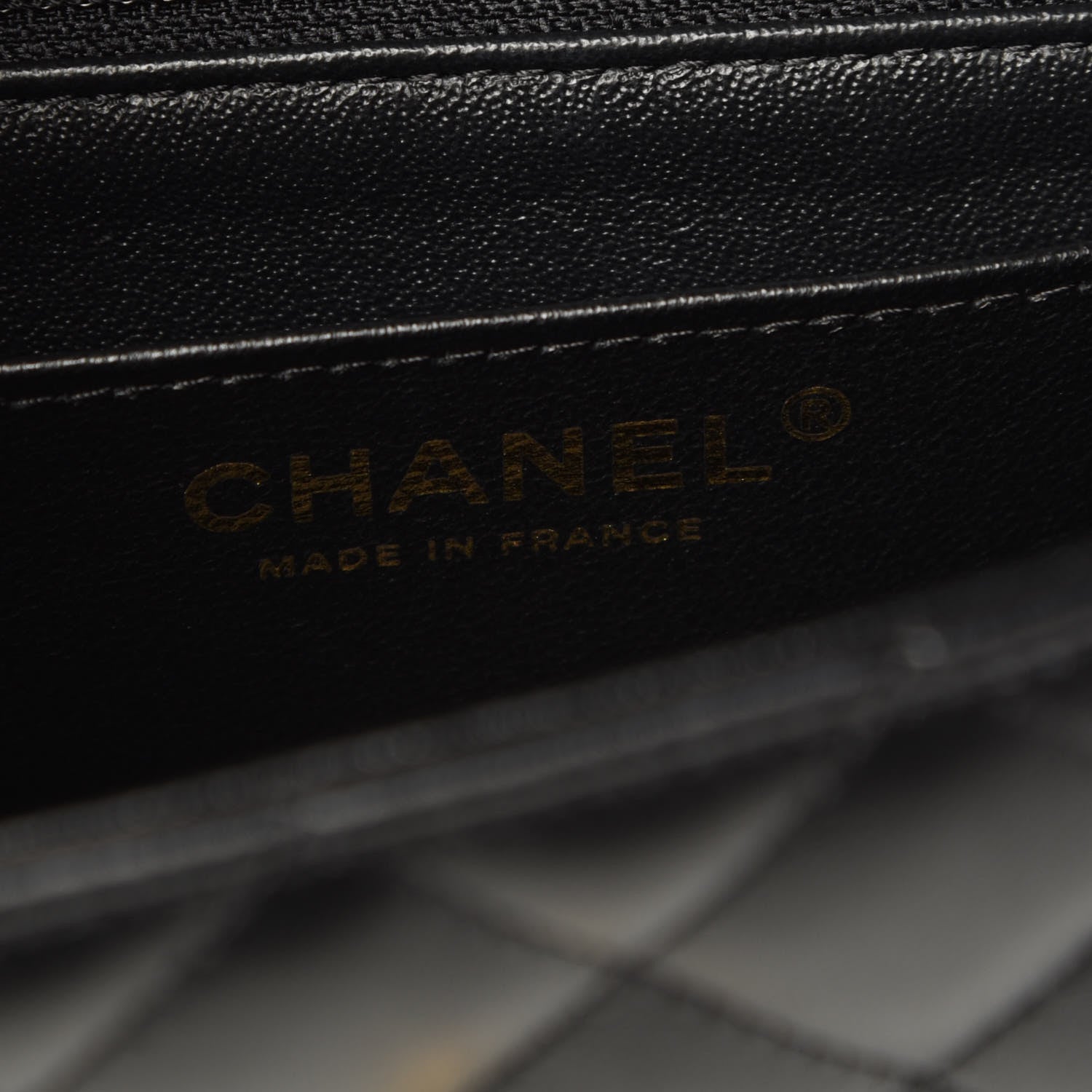 Chanel Lambskin Quilted Studded Mini Rectangular Flap Black 8 of 10