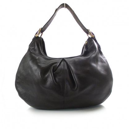 Burberry Prorsum Leather Pleated Hobo Brown 1 of 10
