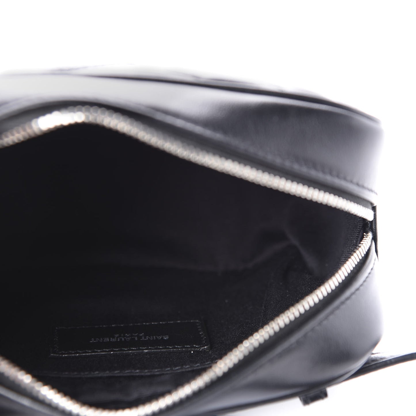 Calfskin Matelasse Monogram Lou Belt Bag Black