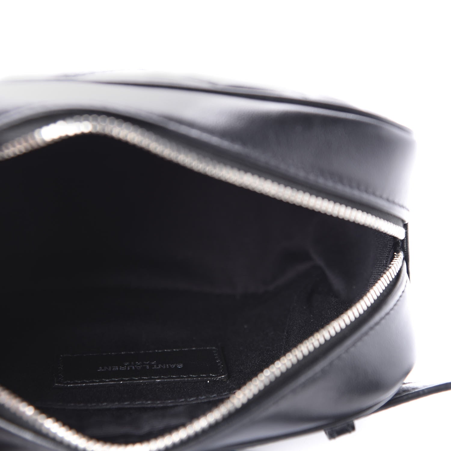 Saint Laurent Calfskin Matelasse Monogram Lou Belt Bag Black 5 of 10