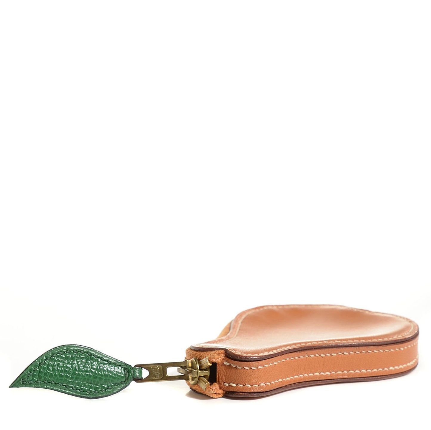 Natural Barenia Pear Coin Purse