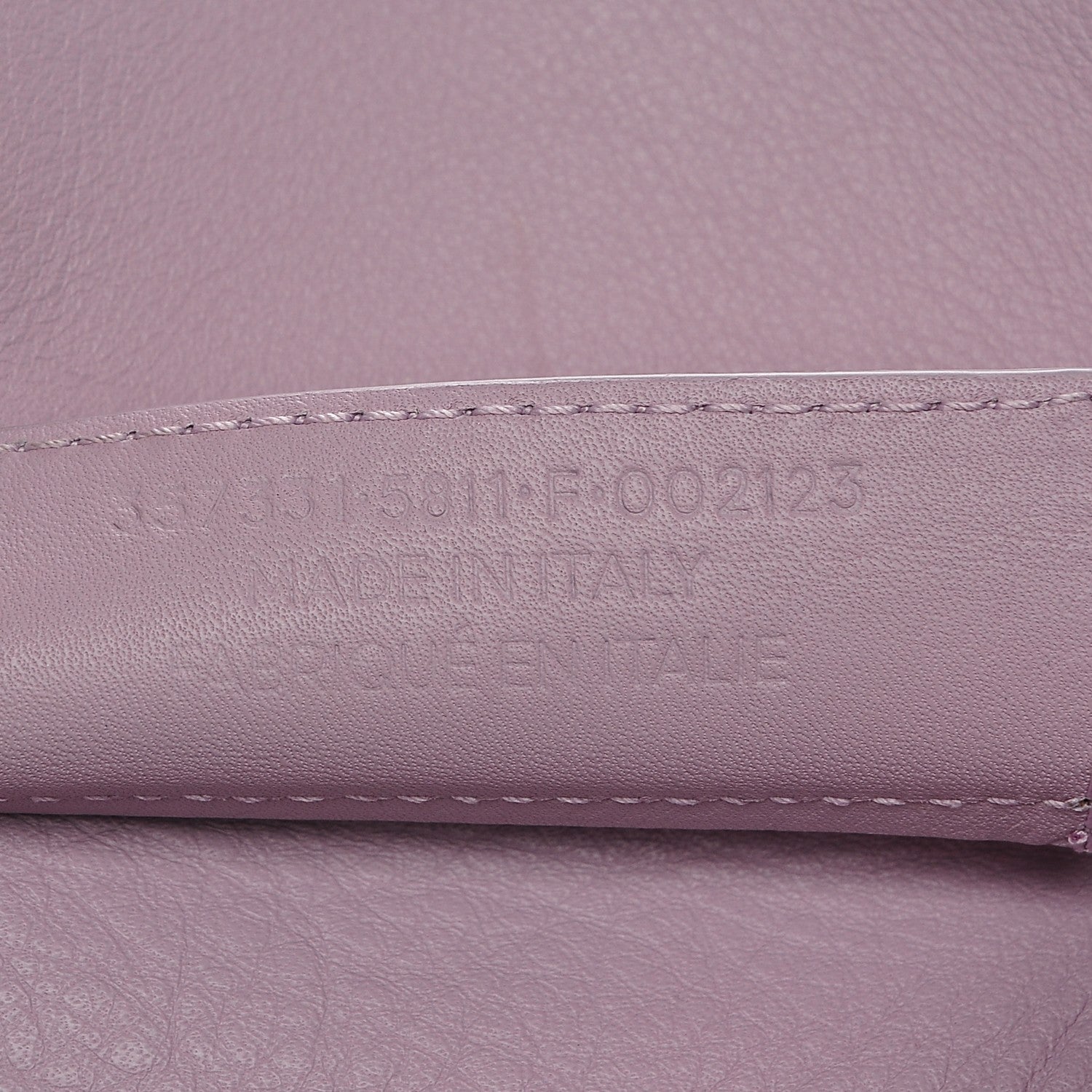 Balenciaga Veau Papier A4 Zip Around Tote Rose Orchid 7 of 8