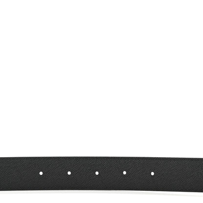 Louis Vuitton Calfskin Monogram 40mm LV Initiales Reversible Belt 90 36 Black 4 of 5