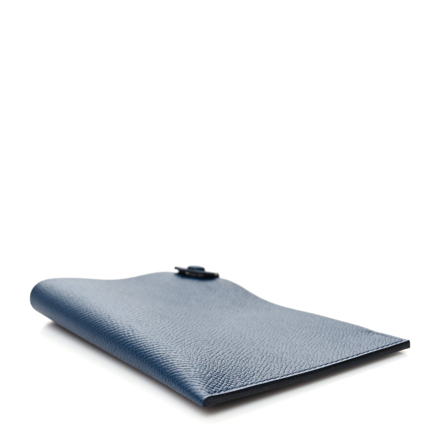 Epsom Tarmac PM Passport Holder Bleu Indigo