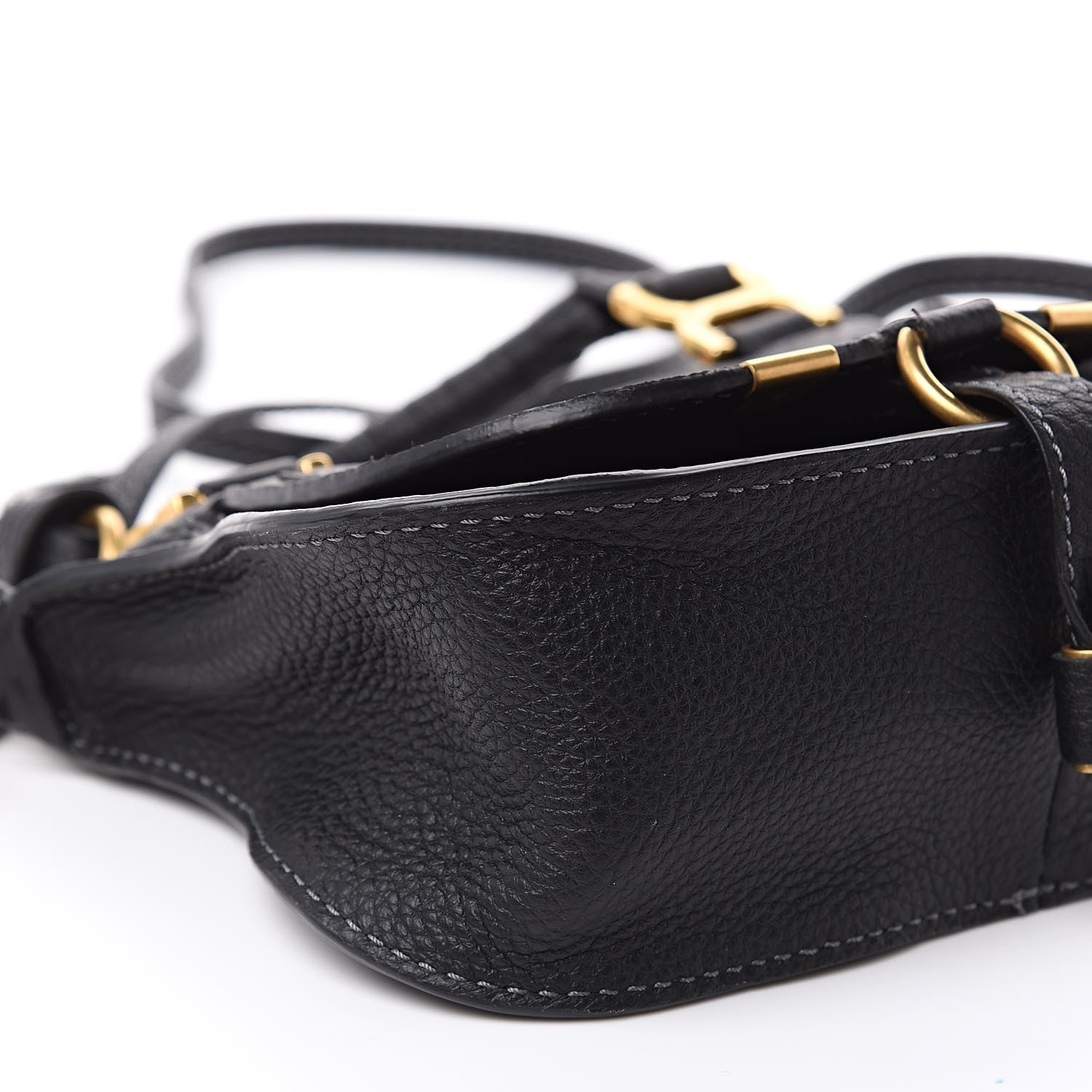 Chloe Calfskin Mini Marcie Satchel Black 9 of 10