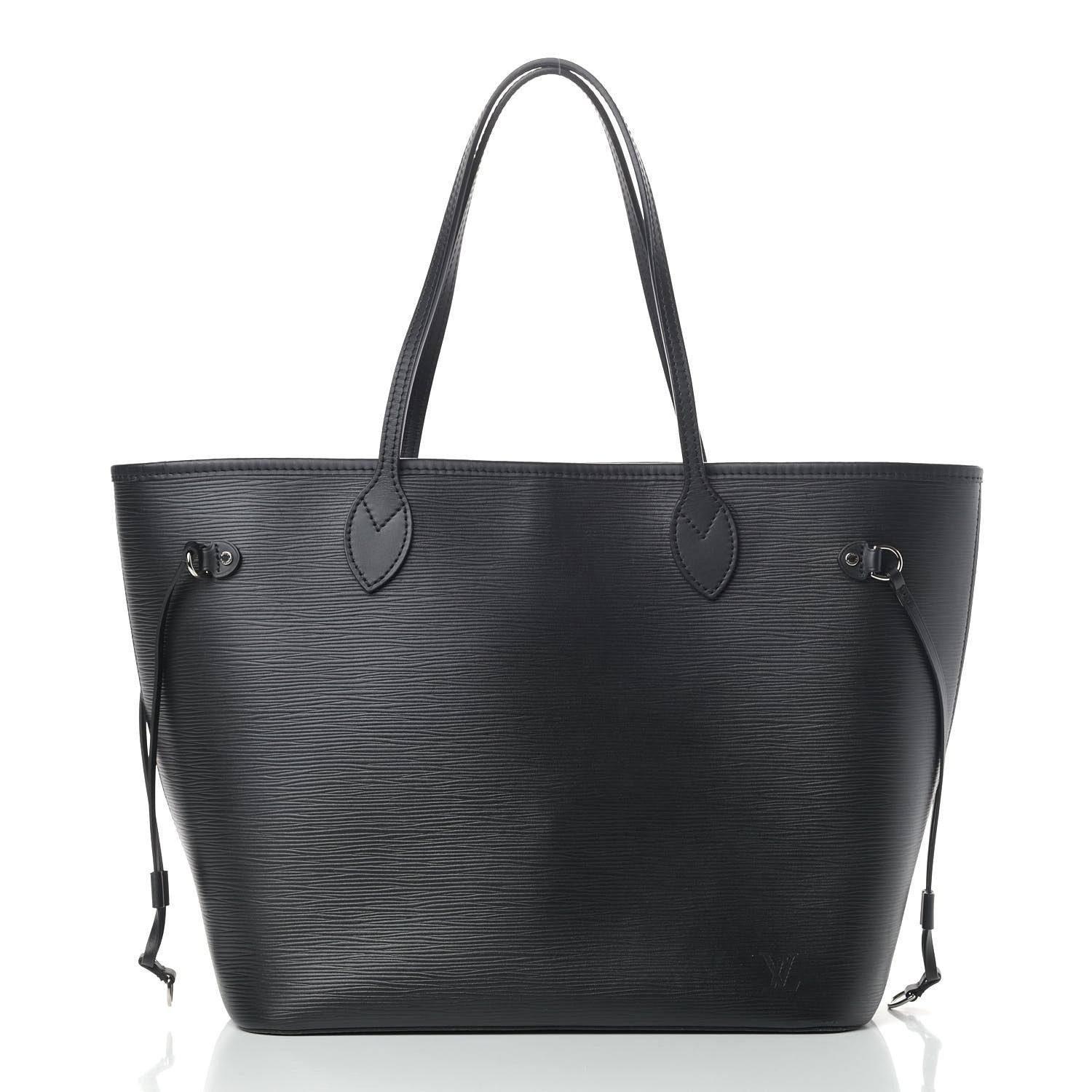 Louis Vuitton Epi Neverfull MM Black 3 of 16
