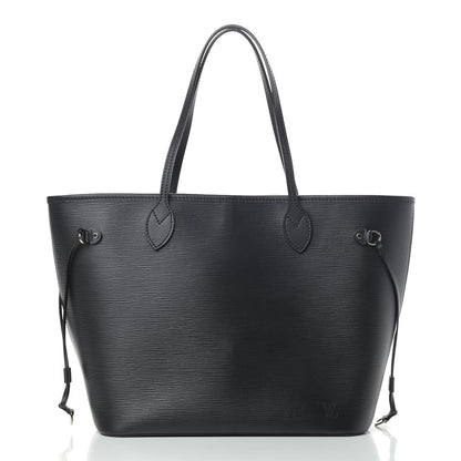 Louis Vuitton Epi Neverfull MM Black 3 of 16