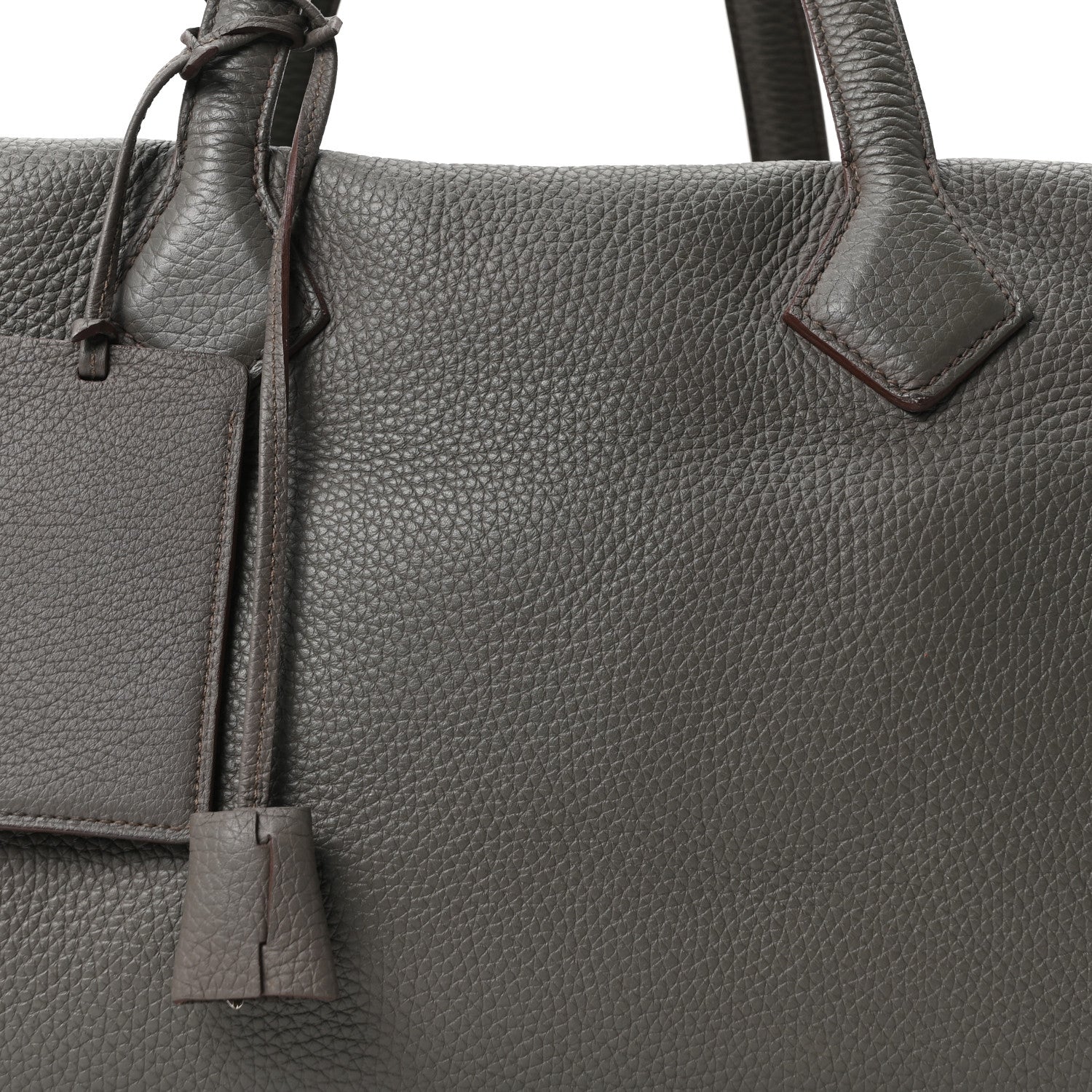 Hermes Taurillon Clemence Victoria II 43 Etain 7 of 9