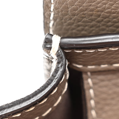 Celine Drummed Calfskin Nano Luggage Souris 13 of 16